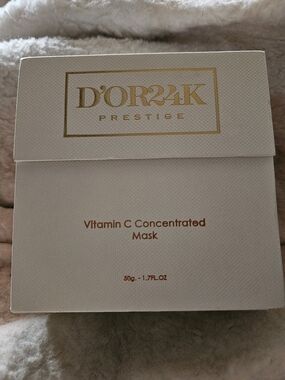 D’OR24K Prestige Vitamin C Concentrated Face Mask 50g NEW